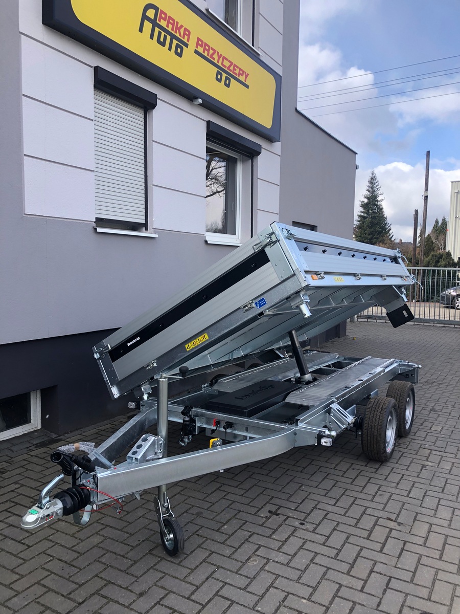 Wywrotka uchylna BRENDERUP TT5375ATB3500 KIPPER-3 STRONNY, do 3,5 t
