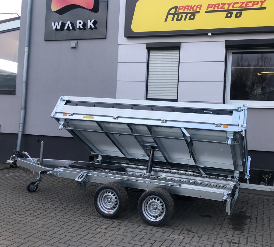 Wywrotka uchylna BRENDERUP TT5375ATB3500 KIPPER-3 STRONNY, do 3,5 t