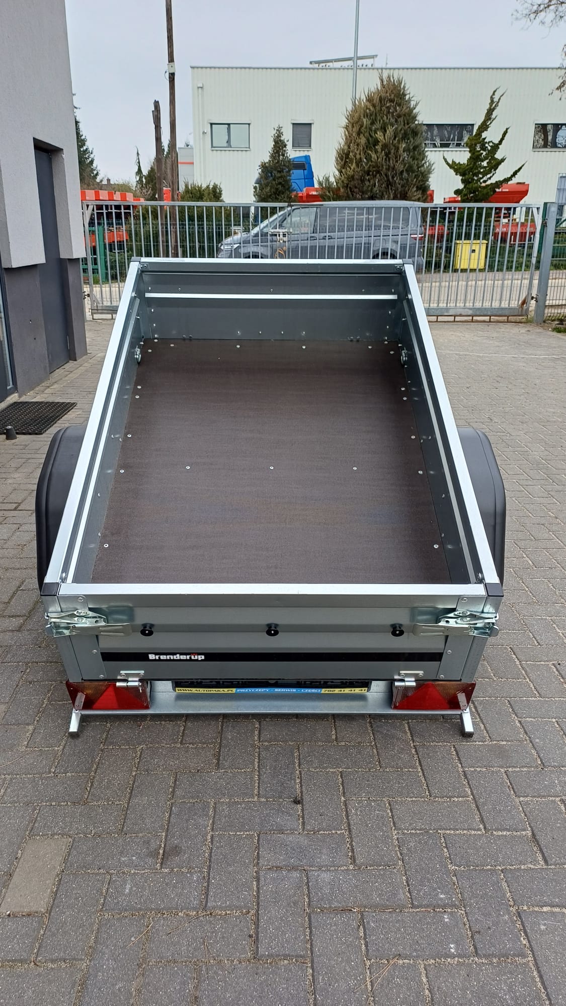 Przyczepka jednoosiowa samochodowa Brenderup 1150sub500,144x940x35cm, DMC 500 kg