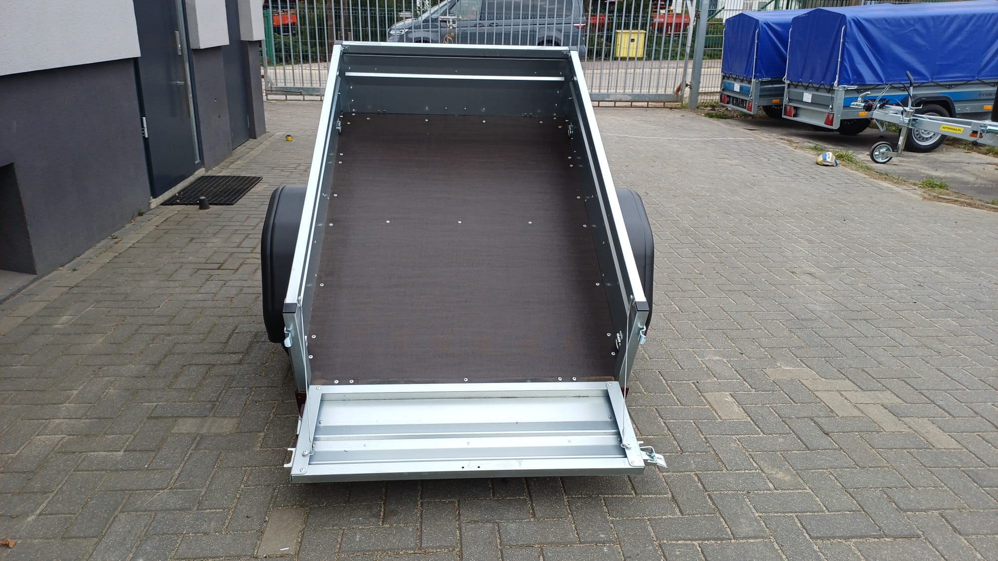 Przyczepka jednoosiowa samochodowa Brenderup 1150sub500,144x940x35cm, DMC 500 kg