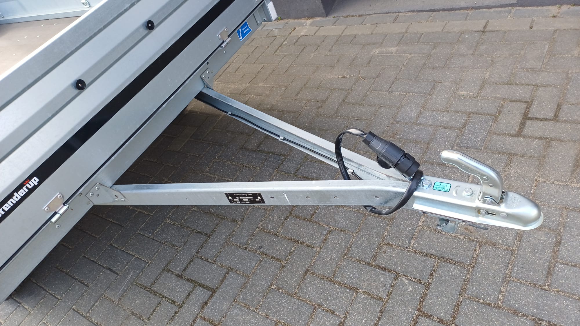 CLICK& COLLEC Przyczepka lekka dwuoosiowa Brenderup 3251stub750, 250 x 142, do 750 kg