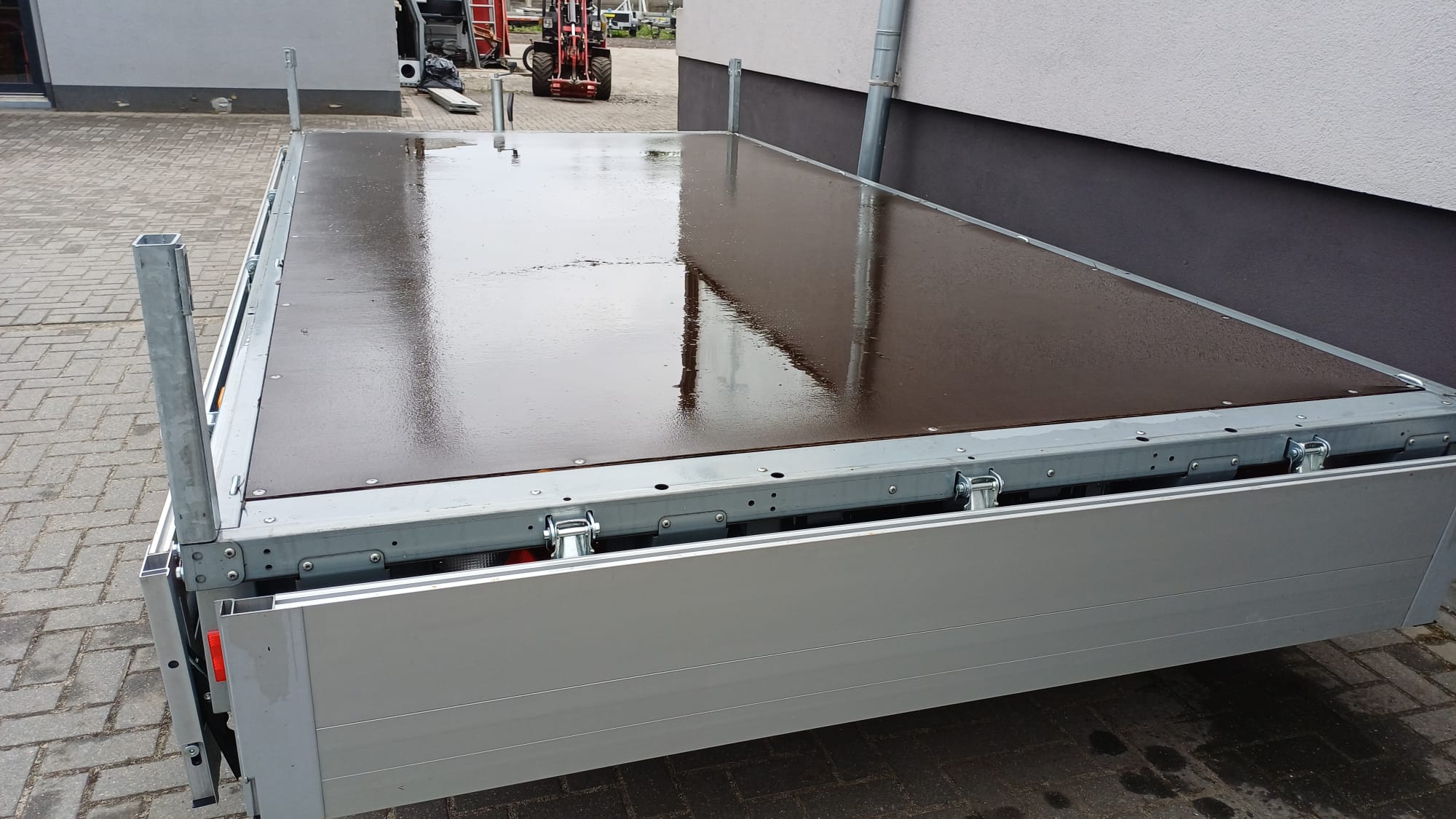 Przyczepa Platforma STEMA 4 x 2m DMC 2700 + BURTY