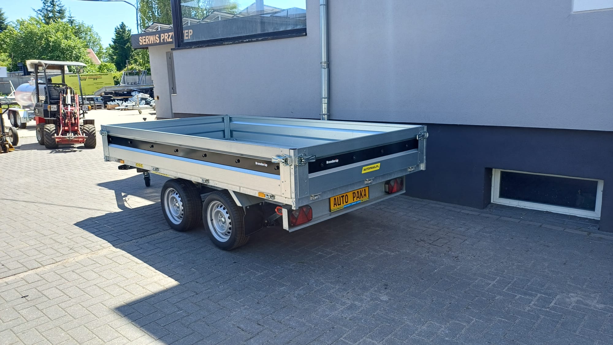 Wywrotka BRENDERUP BT4310STB2700 1-STRONA, 308x168x35 CM, DMC 2700KG
