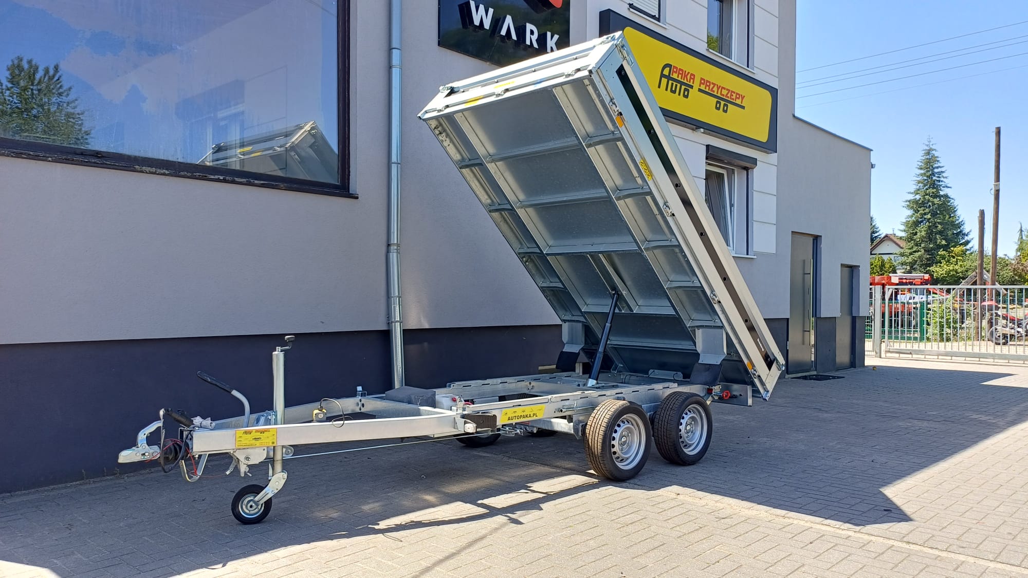 Wywrotka BRENDERUP BT4310STB2700 1-STRONA, 308x168x35 CM, DMC 2700KG
