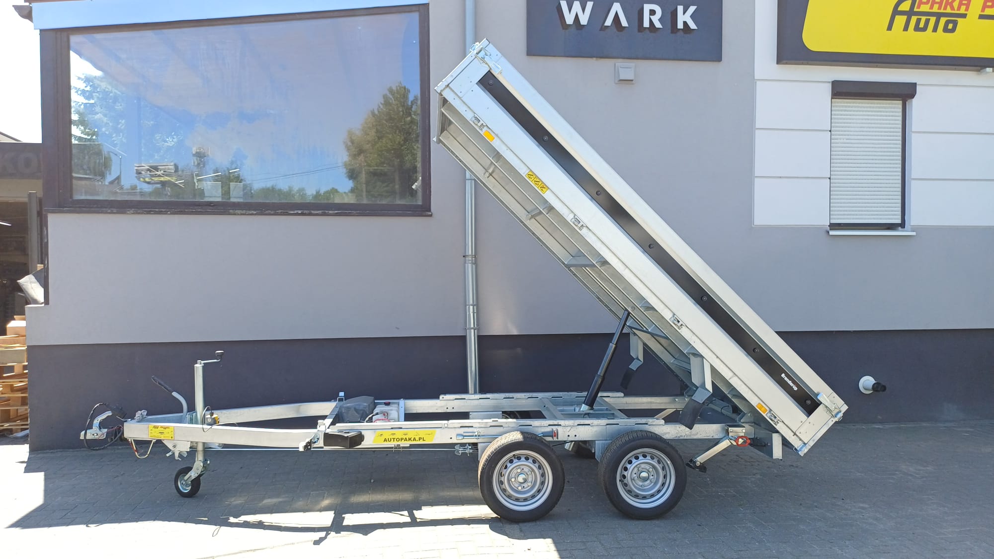 Wywrotka BRENDERUP BT4310STB2700 1-STRONA, 308x168x35 CM, DMC 2700KG