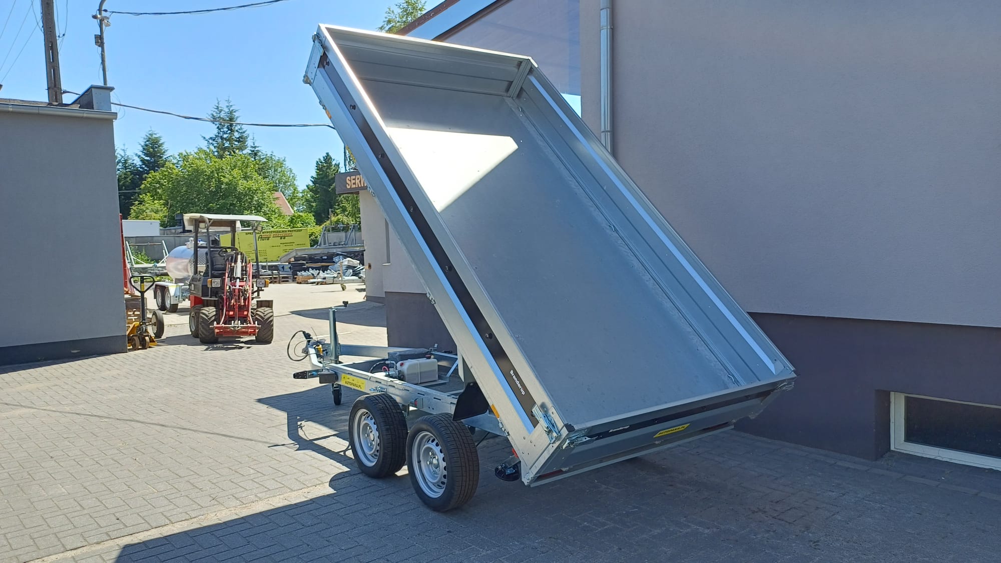 Wywrotka BRENDERUP BT4310STB2700 1-STRONA, 308x168x35 CM, DMC 2700KG