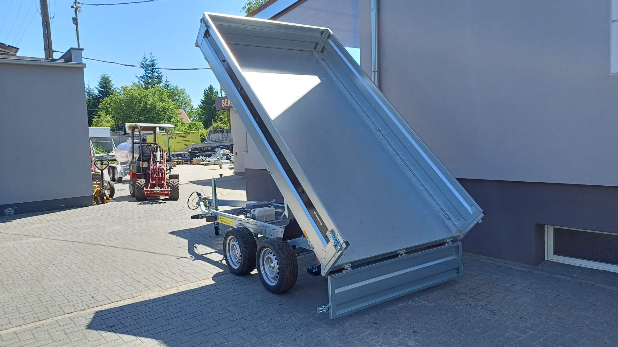 Wywrotka BRENDERUP BT4310STB2700 1-STRONA, 308x168x35 CM, DMC 2700KG