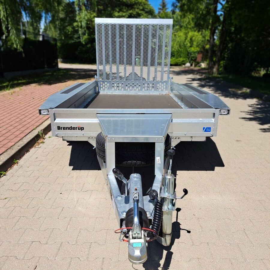 Przyczepa do przewozu minikoparki Brenderup MT2600, DMC 2600kg