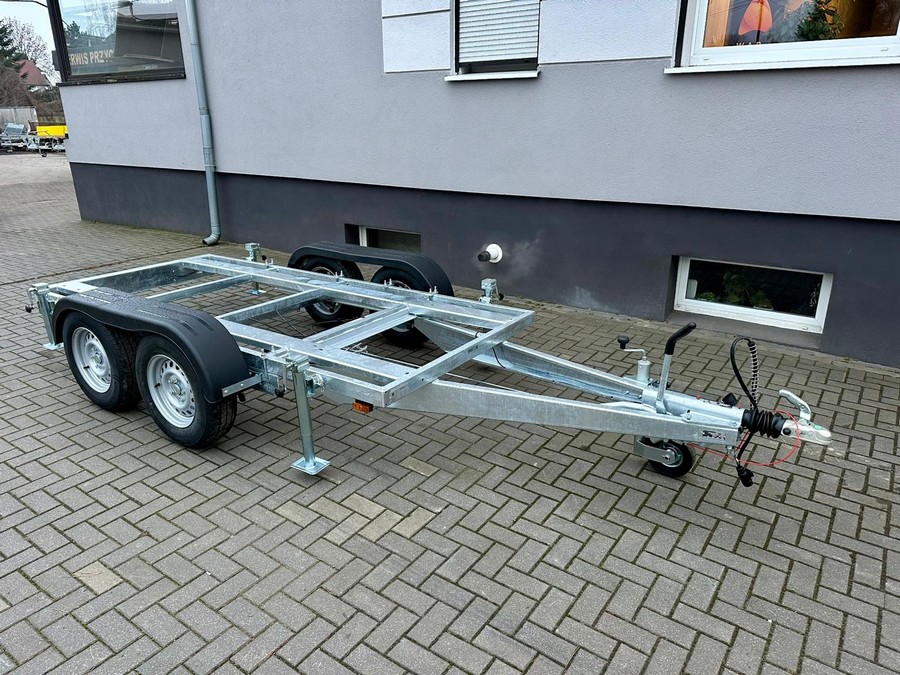 Przyczepa pod agregat WARK, 270×130 CM, DMC 1350 KG (Kopia)