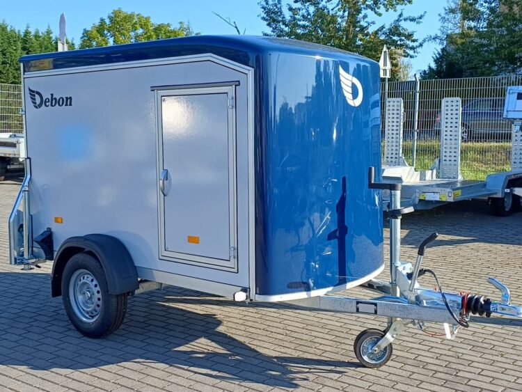 Przyczepa DEBON CARGO FURGON , 250X125X155CM, DMC 750 KG -hamowana