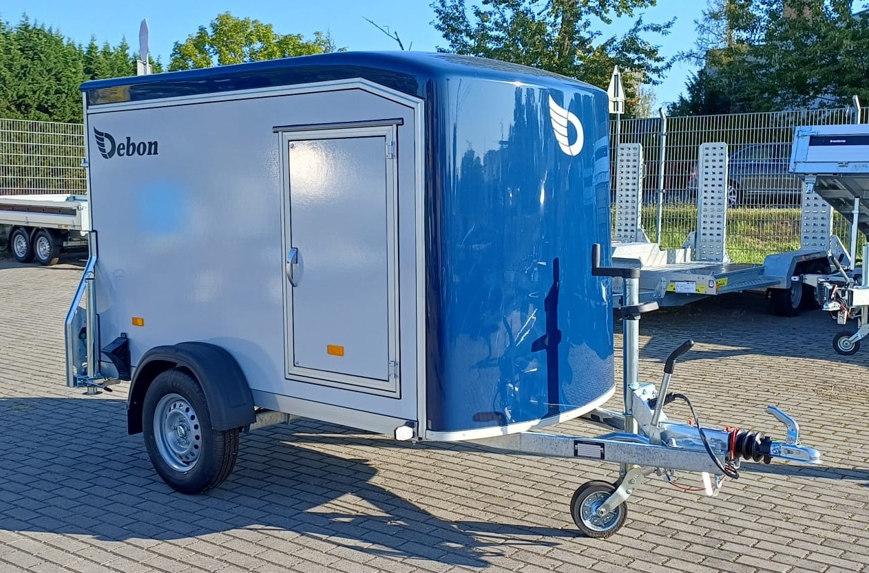 Przyczepa DEBON CARGO FURGON , 250X125X155CM, DMC 750 KG -hamowana
