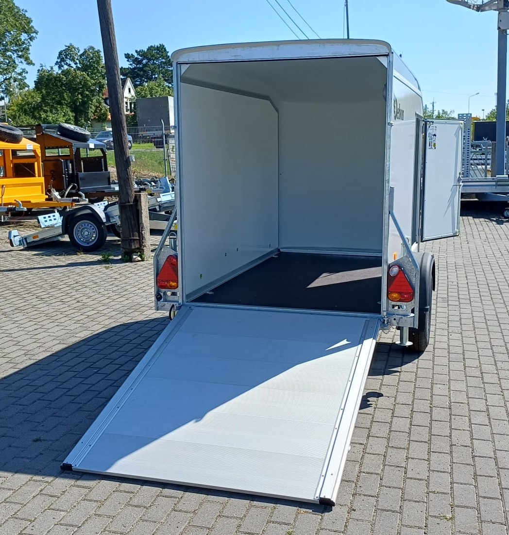 Przyczepa DEBON CARGO FURGON 1300, 300x150x170CM, DMC 750 -1300 KG (Kopia)