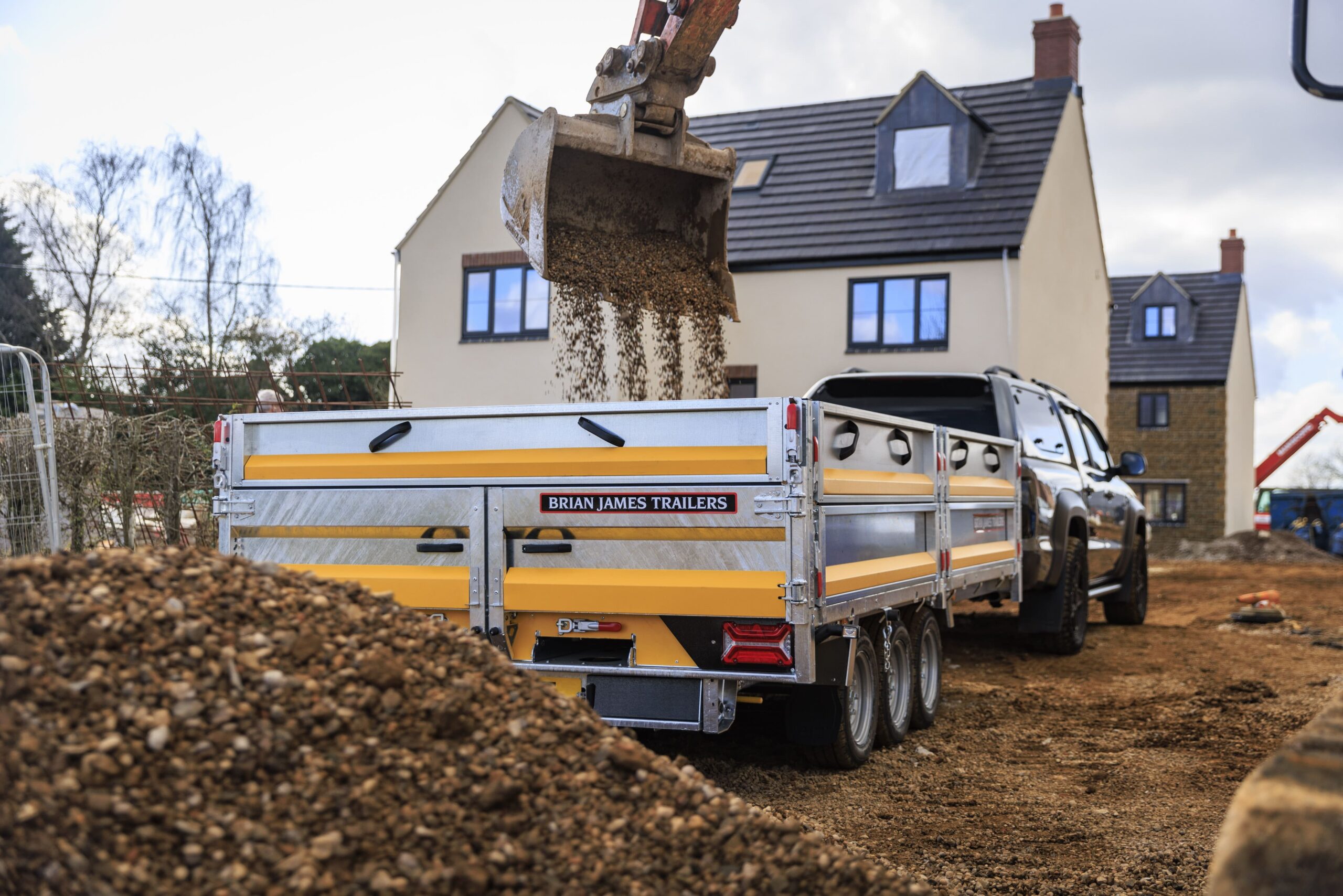 Wywrotka PREMIUM Brian James Trailers Tipper-3,6 x 2,0 m, DMC 3500 kg (Kopia)