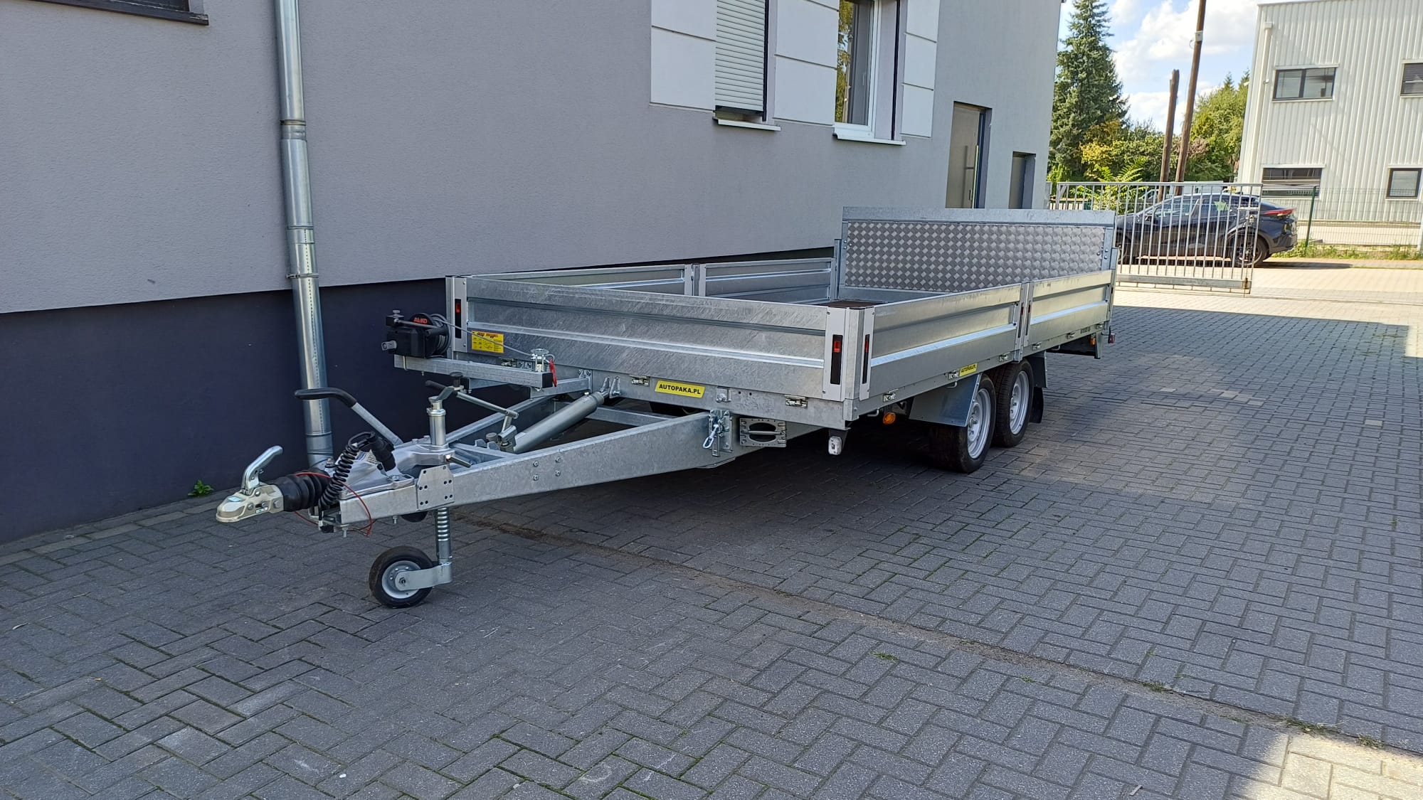 Przyczepa Brenderup platforma 64203500 408x204x10CM, DMC 3500 KG