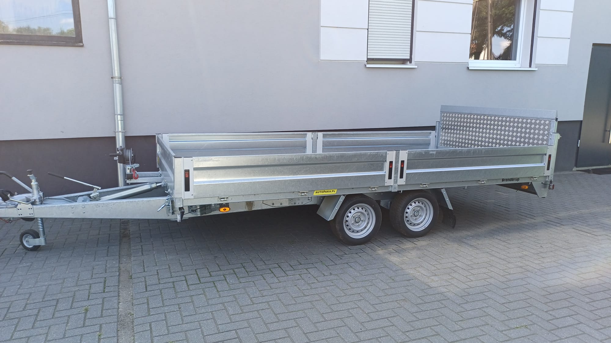Przyczepa Brenderup platforma 64203500 408x204x10CM, DMC 3500 KG