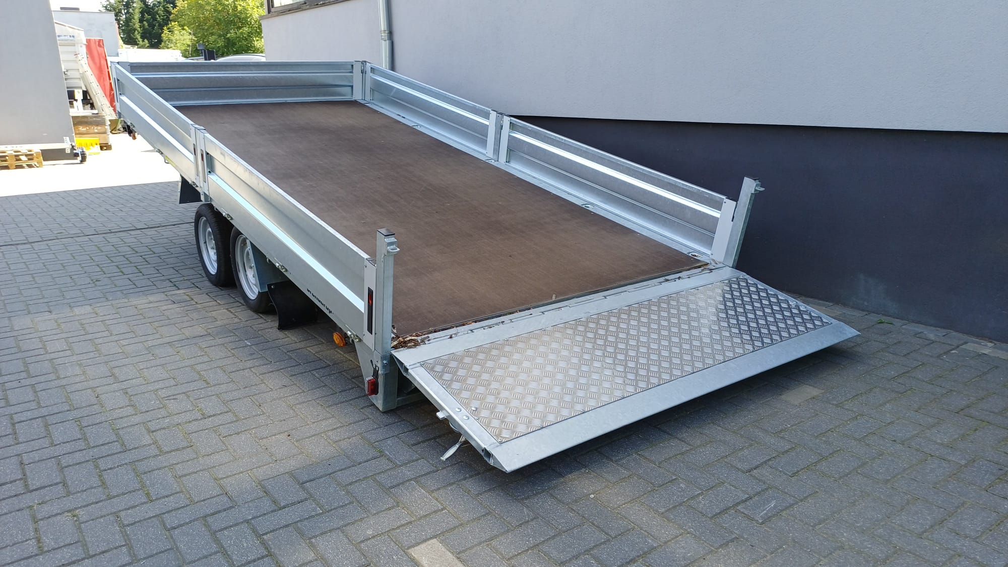 Przyczepa Brenderup platforma 64203500 408x204x10CM, DMC 3500 KG