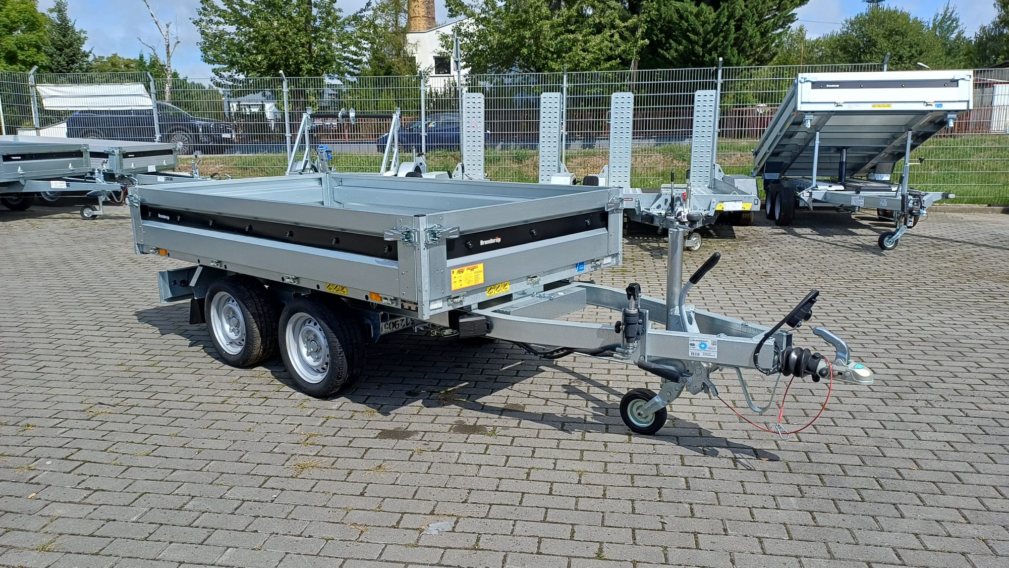 Wywrotka BRENDERUP BT4260STB2700 1-STRONA, 258x143x35 CM, DMC 2700KG (081467)