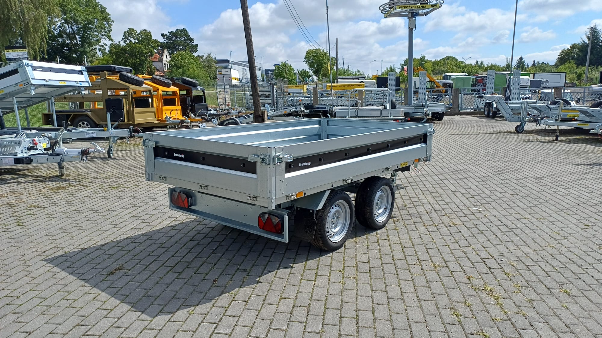 Wywrotka BRENDERUP BT4260STB2700 1-STRONA, 258x143x35 CM, DMC 2700KG (081467)
