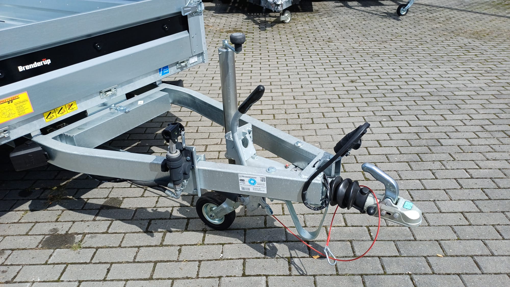 Wywrotka BRENDERUP BT4260STB2700 1-STRONA, 258x143x35 CM, DMC 2700KG (081467)