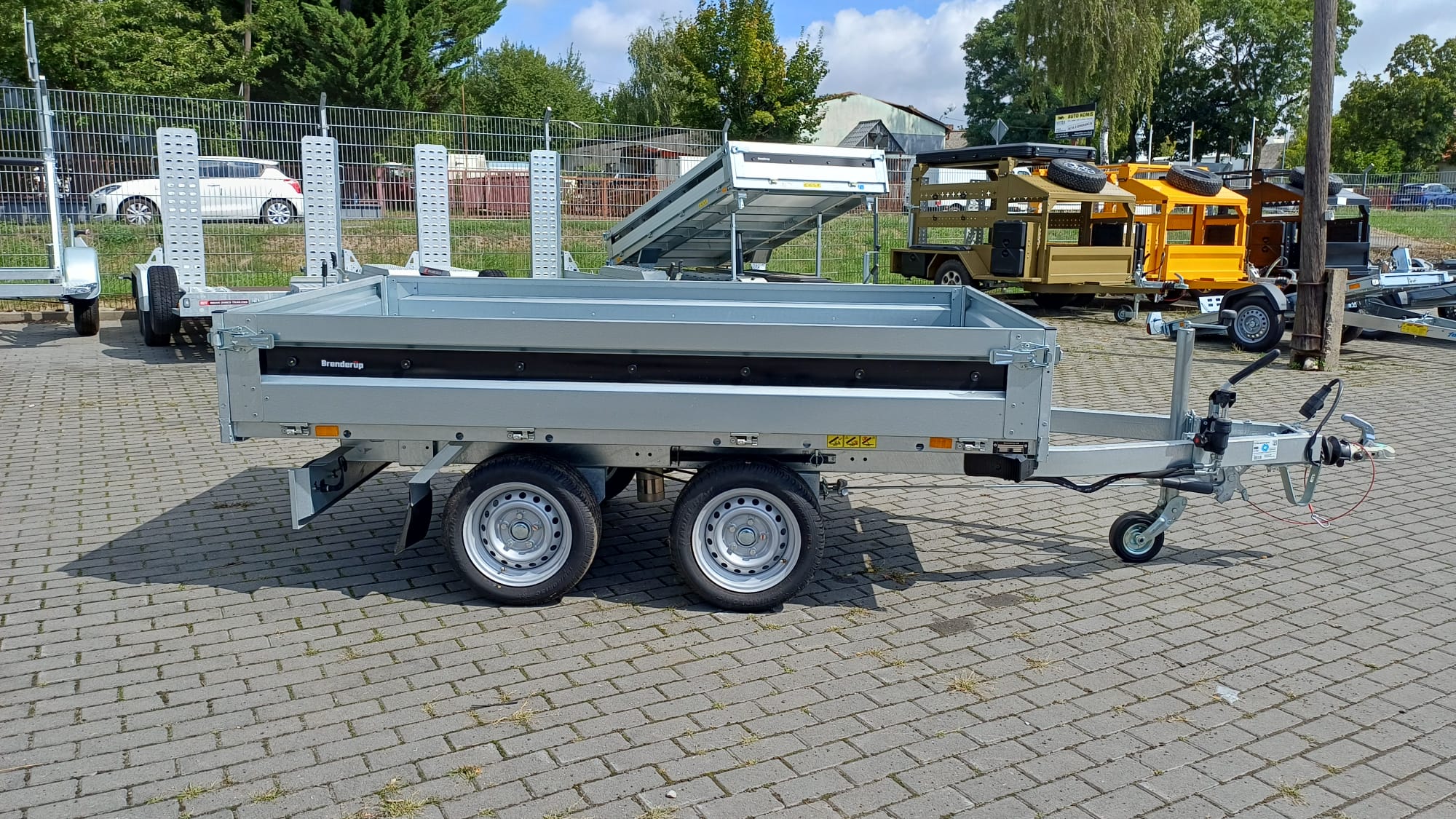 Wywrotka BRENDERUP BT4260STB2700 1-STRONA, 258x143x35 CM, DMC 2700KG (081467)