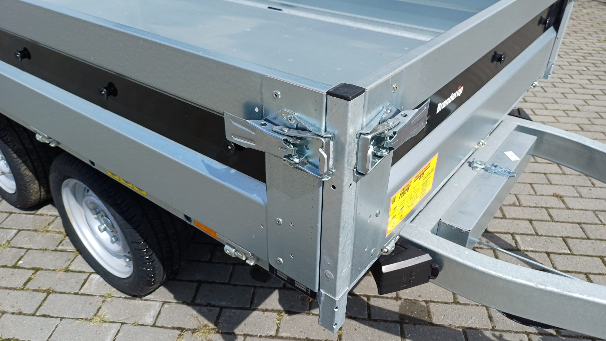Wywrotka BRENDERUP BT4260STB2700 1-STRONA, 258x143x35 CM, DMC 2700KG (081467)