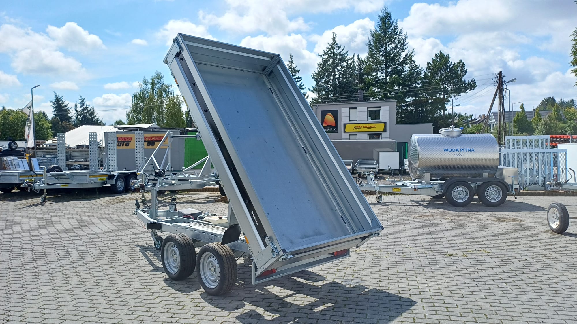 Wywrotka BRENDERUP BT4260STB2700 1-STRONA, 258x143x35 CM, DMC 2700KG (081467)