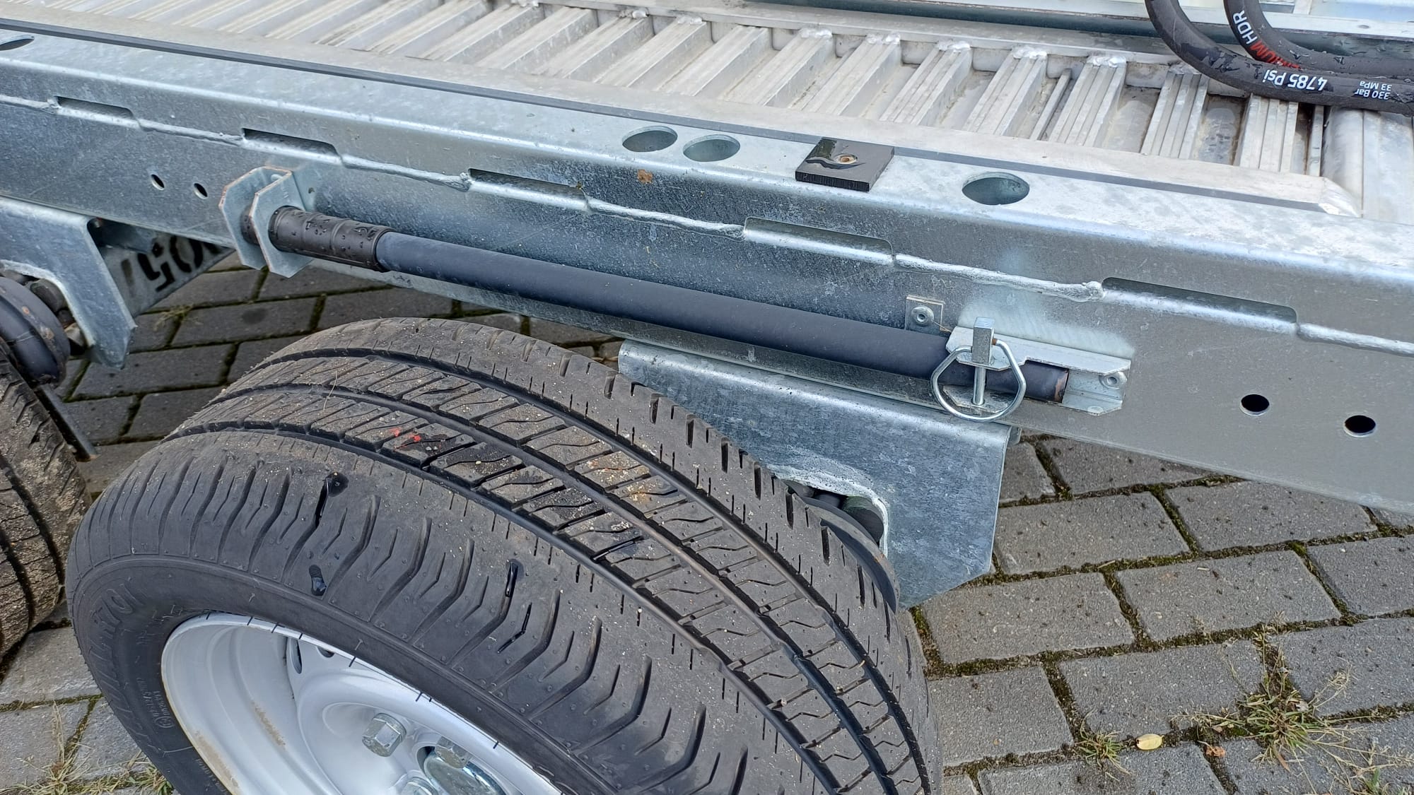Wywrotka BRENDERUP BT4260STB2700 1-STRONA, 258x143x35 CM, DMC 2700KG (081467)