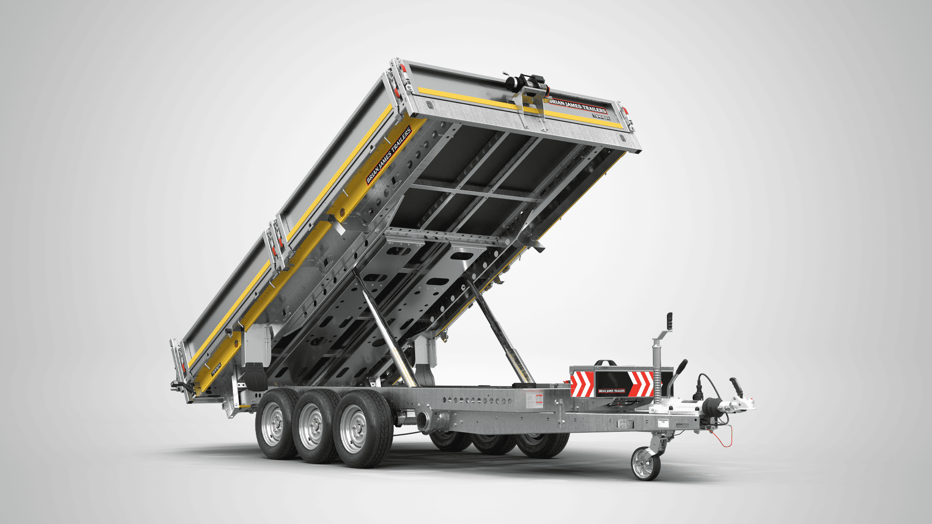 Wywrotka PREMIUM Brian James Trailers Tipper-3,6 x 2,0 m, DMC 3500 kg (Kopia)